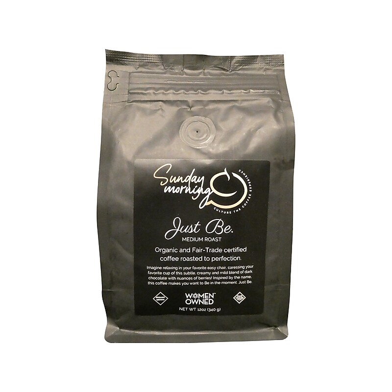 Sunday Morning Coffee Just Be, Medium Roast, 12 oz. (SK-LYWJ-OX88-JBE) image 1