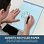 Roaring Spring Paper Products Enviroshades Notepad, 8.5" x 11.75", Wide Ruled, Blue, 50 Sheets/Pad, 3 Pads/Pack (74123)~#|#~2528B0C1-E5C4-4B49-B6B35D35E15BD8C8_sc7