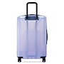 Delsey x Florence by Mills Gotta Glow 24" Hardside Carry-On Suitcase, 4-Wheeled Spinner, Translucent Purple (F4398182088M9)~#|#~252CFA9F-DD70-4FFB-89F2F85AC57E3BEE_sc7