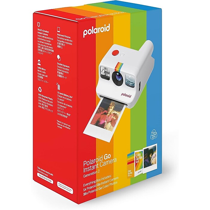 Polaroid Go Generation 2 Everything Box - Mini Instant Camera and