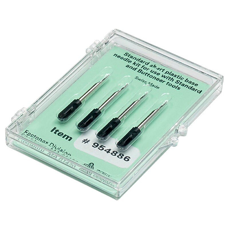 Avery Dennison Swiftach Fastening Needle, Black/Silver, 4/Pack (954886) image 1