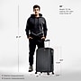 DUKAP Intely 28" Hardside Suitcase, 4-Wheeled Spinner, TSA Checkpoint Friendly, Black (DKINT00M-BLK)~#|#~25355D7C-5E46-4E62-898010BE07460617_sc7