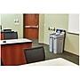 Rubbermaid Slim Jim Single-Stream Recycling Station, 23 Gallon, Gray/Blue (2185055)~#|#~2536B1A4-F1D3-4AA4-80AEF94877679DEE_sc7