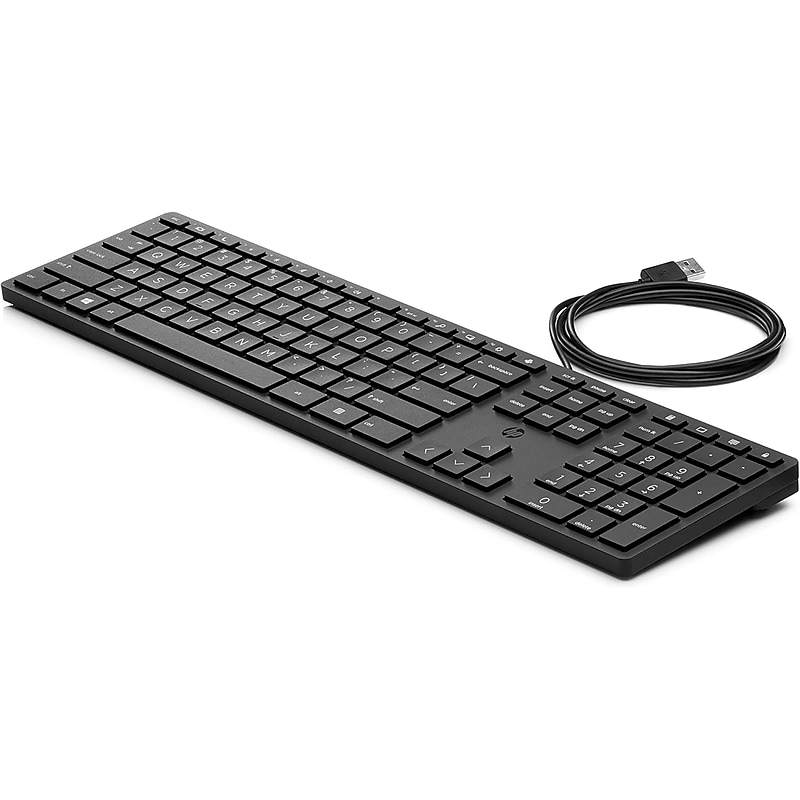 HP Desktop 320K Wired Keyboard (9SR37AA#ABA) image 1