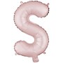 Party City (Air-Filled) 16" "S" Foil Balloon, Dusty Rose (AM 1 100086-92)~#|#~2540AC30-CFE2-403A-80EA1B794C84DE3E_sc7