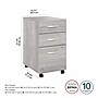 Bush Business Furniture Studio A 3-Drawer Mobile Vertical File Cabinet, Letter/Legal Size, Lockable, Platinum Gray(SDF216PGSU-Z)~#|#~2542747B-2061-4581-A479ED5F255539FC_sc7