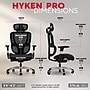 Staples Hyken Pro Ergonomic Fabric Swivel Task Chair, Black (ST63228)~#|#~254458BB-FA21-4044-831DFC1D6DE5E47A_sc7
