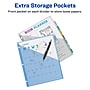 Avery Write & Erase Pocket Plastic Dividers, 8 Tabs, Multicolor (16177)~#|#~2545CBA3-1C7E-4EBB-B56D0D6BECA84F9C_sc7