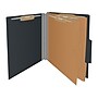 Medical Arts Press Pressboard Classification Folder, 2-Dividers, 2" Expansion, Letter Size, Black, 10/Box (DV-T42-26-3BLK-PKT)~#|#~254DA9B8-E77F-4C70-ACBCD6402033D659_sc7