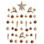 Nearly Natural Lux Shatterproof Ornament Set Lux Shatterproof Ornament Set, 3", 40/Set (D1054-GL)~#|#~254E6906-7184-414D-84FE3AB5E689B36E_sc7