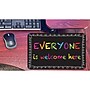 Ashley Productions Smart Poly Non-Skid Computer Mouse Pad, Everyone is Welcome Here, Chalk Loop, 6/Pack (ASH12508-6)~#|#~25502470-5319-42CB-8B21E769C163152F_sc7