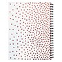 uCreate Rose Gold Dots 12" x 9" Wire Bound Sketch Book, 75 Sheets/Book, 2/Bundle (PAC37087-2)~#|#~2551877D-3C36-44EB-B34F9CB7ADA8BCE3_sc7