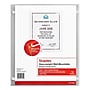 Staples Wall-Mountable Heavyweight Sheet Protector, 8.5" x 11", Diamond Clear, 10/Pack (15945)~#|#~2552F2B2-F0CB-4BBA-B9DF2B29DE53453C_sc7