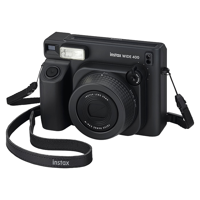 Fujifilm instax WIDE 400 Instant Film Camera, Black (16975386