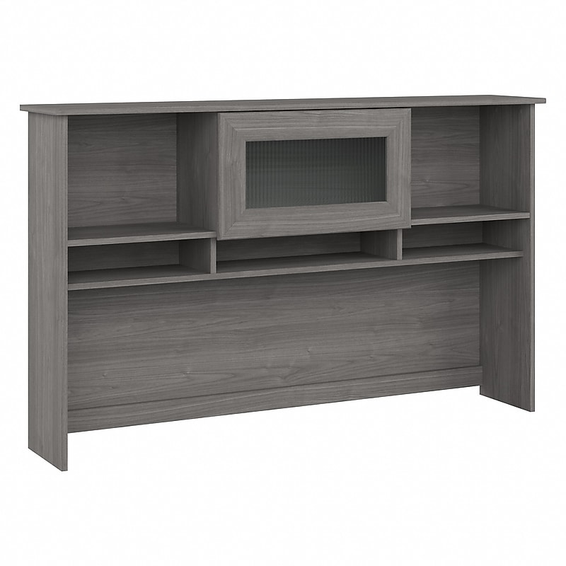 Bush Furniture Cabot 60"W Desktop Hutch, Modern Gray (WC31331) image 1