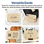 Avery Integrated Cards, 4" x 6", Matte Kraft Brown, 20/Pack (95275)~#|#~2557EBAC-717C-44EC-B78162C3F886C58C_sc7