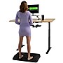 Uncaged Ergonomics Active Standing Anti-Fatigue Floor Mat, 34"L x 20"W, Black (ASM-B)~#|#~255A7F6C-1951-43D2-B27A14940677ED9F_sc7