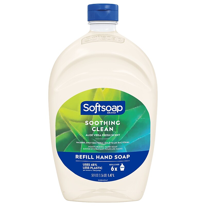 Softsoap Liquid Hand Soap Refill, Aloe Vera Scent (US05264A) image 1