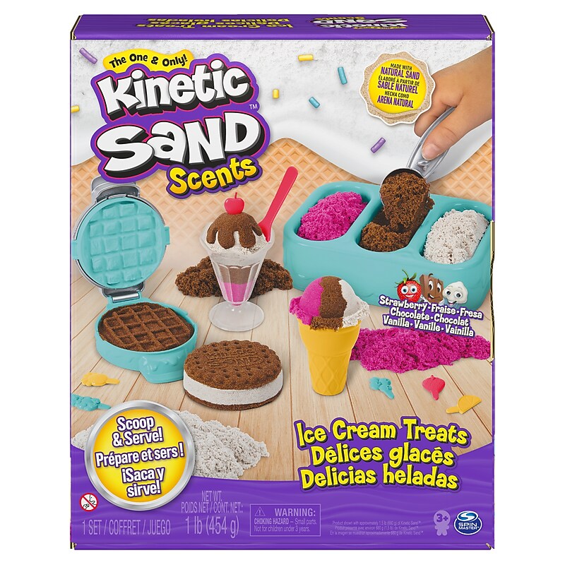 Kinetic Sand Scents Ice Cream Treats, Multicolored (6059742) image 1