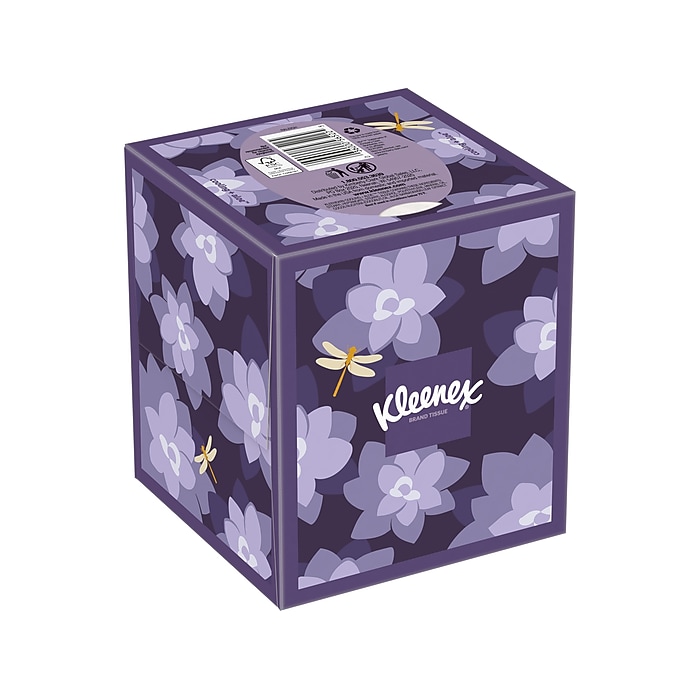 Kleenex Cooling + Aloe Facial Tissue, 2-Ply, 50 Tissues/Box, 27