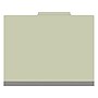 Medical Arts Press Pressboard Classification Folder, 1-Divider, 2" Expansion, Letter Size, Green, 10/Box (DV-T42-14-3GRN-PKT)~#|#~256BB348-A59A-4A4A-AB1C67AEA92AD126_sc7
