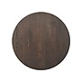 Flash Furniture Bennett 30" Round Wooden Commercial Indoor Table, Dark Brown Top/Silver Base (GSFRD30DBT2222S)~#|#~256DF781-7FBD-4CE1-B2402D791C10B56F_sc7
