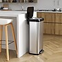 iTouchless SoftStep EXP Stainless Steel Step Trash Can with Plastic Lid, 20 Gallon, Silver/Black (PP20RSB)~#|#~257041EC-DEDE-4A79-A365E3872DE58521_sc7