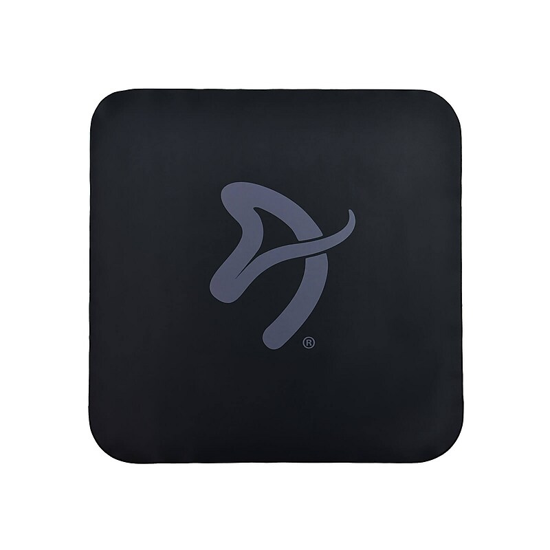 Arozzi Zona Quattro Carpet & Hard Floor Chair Mat, 45.7" x 45.7", Black/Gray (AZ-ZONA-QTRO-BKGY) image 1