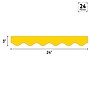 Creative Teaching Press Core Decor EZ Border, 3" x 2', Yellow Wavy, 24/Pack, 3 Packs/Bundle (CTP11065-3)~#|#~257170A1-BE2D-4EAC-B5C472A13293BC5A_sc7