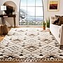 Safavieh Moroccan Tassel Shag Collection 10' x 10' Square Indoor Area Rug, Machine Made, Ivory/Brown (MTS688A-10SQ)~#|#~257283A1-5E85-4A3E-8746B2183A049C2C_sc7