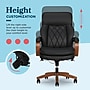 La-Z-Boy Colston Ergonomic Vegan Leather Swivel Executive Chair, Black (60120-BLK)~#|#~25731ADC-9350-4250-93E4472E20F7FE08_sc7