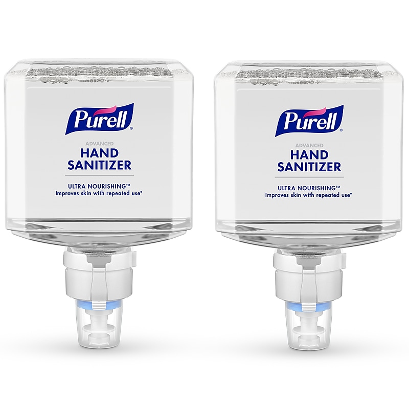 PURELL Healthcare Advanced ULTRA NOURISHING Foaming Hand Sanitizer Refill for ES8 Dispenser, 1200 mL., 2/Carton (7756-02) image 1