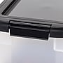 Iris 12.75 Quart Storage Container with Lid, Plastic, White, 2/Pack (500305)~#|#~257962EB-5053-4852-A88471E63B267418_sc7