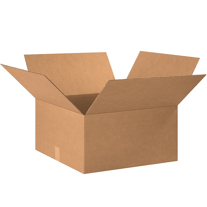 20" x 20" x 10" Shipping Boxes, 32 ECT, 15/Bundle (BS202010) image 1