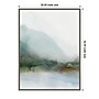 Amanti Art Sapphire Lake I by Ian C Framed Canvas Wall Art Print, 32" x 42" (A42677747794)~#|#~257F0FF8-15C5-4AA6-ADEF669922B13FA3_sc7
