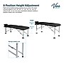 Viva Comfort Align Portable Nylon Treatment Massage Exam Table, 450lbs. Capacity, Black (925-01-BLK-MK)~#|#~25800324-D7AE-495D-B4AFAAC2B1C87702_sc7