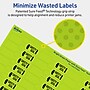Avery Printable Decorative Edge Multipurpose Labels, 0.5" x 2.5", Bright Green, 450/Pack (94749)~#|#~2582512F-D855-4263-936C33E0E2C6B864_sc7
