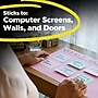 Post-it Recycled Super Sticky Notes, 4" x 4", Wanderlust Pastels Collection, Lined, 70 Sheets/Pad, 3 Pads/Pack (675R-3SSNRP)~#|#~25832F72-3891-43E1-A57C7557F375539F_sc7