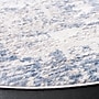 Safavieh Amelia Collection 10' Round Area Rug, Machine Made, Ivory/Blue (ALA700A-10R)~#|#~2584A013-8042-4D70-A7530237ACC1F49B_sc7