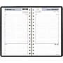2026 AT-A-GLANCE DayMinder 5" x 8" Daily Appointment Book, Faux Leather Cover, Black (G100-00-26)~#|#~2589D086-D391-4A35-B6F365134ABAEDB9_sc7