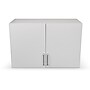 Viva Comfort 24'' Wall Mounted Storage Cabinet With 2-Shelves, Gray (ADI902-WALL36-G-MK)~#|#~258AB95F-4973-4C78-97187A402BEC4FDB_sc7