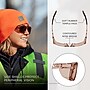 Ergodyne Skullerz SIXTEN-AFAS Anti-Fog Safety Glasses, Tan Lens (58212)~#|#~25925C36-D8F0-44D5-B2AC5D9BE1A4BD30_sc7