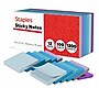 Staples Sticky Notes, 3" x 3", Marina Collection, 100 Sheets/Pad, 12 Pads/Pack (19758-US)~#|#~2592C34F-EAC8-4C83-9767D8D5E21C3265_sc7
