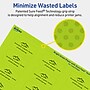 Avery Laser/Inkjet Multipurpose Rectangle Labels, 1" x 2", Bright Green, 1920/Box (94220)~#|#~2592E8B7-F00C-47C2-A9F7D4323CECA12F_sc7