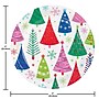 Say Hooray! Joyful and Jolly Paper Plates and Napkins Kit, Multicolored, 48/Pack (DTC9404E2G)~#|#~2594A458-DB0C-4849-A474A2FFCC3FB7B8_sc7
