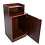 Alpine Industries Trash Can, 32 Gallon, Mahogany (ALP476-DH-MA)~#|#~2594E117-8619-4E3B-ABA32124703FF344_sc7