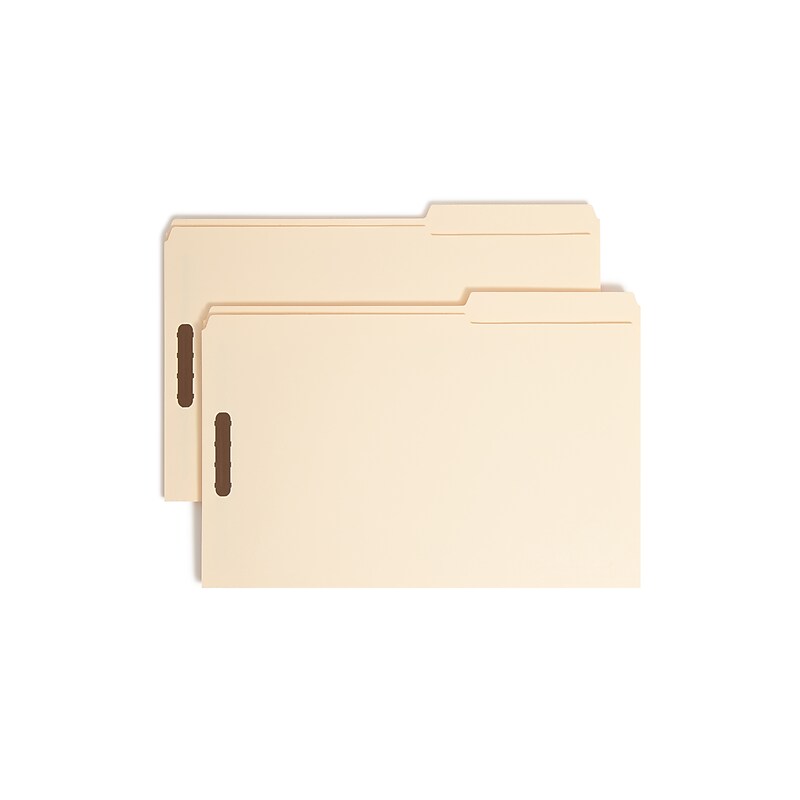 Smead Card Stock Classification Folders, Reinforced 2/5-Cut Tab, Legal Size, Manila, 50/Box (19587) image 1
