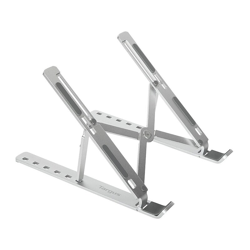 Targus Aluminum Portable Ergonomic Laptop/Tablet Stand, Silver (AWE810GL) image 1