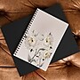 DENY Designs White Peonies 1-Subject Professional Notebooks, 5.5" x 8.25", Dotted, 60 Sheets, Multicolor (81139-NOBS01)~#|#~2598FCCD-4B0B-44CB-948C7E9BA70C4F35_sc7