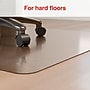 Staples Hard Floor Chair Mat, 46" x 60", Clear Polycarbonate (ST63676)~#|#~259929FC-54AA-4874-9D0567217AB30948_sc7